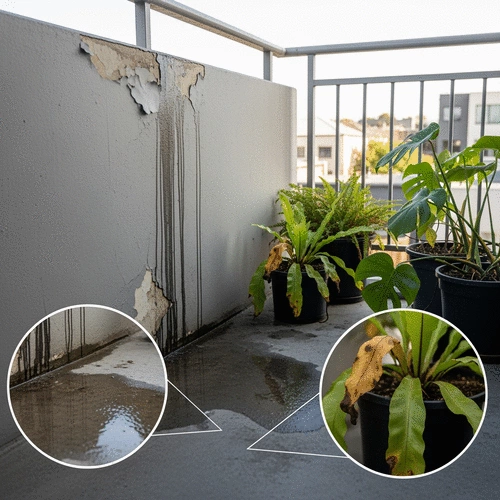 How to Identify Common Balcony Leak Signs in Melbourne Homes